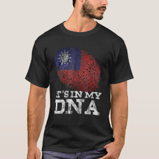 Het staat in mijn DNA Taiwanese trotse Aziatische  T-shirt
