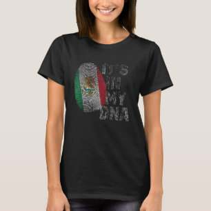 Het staat in mijn DNA-vlag van Mexicaans erfgoed D T-shirt