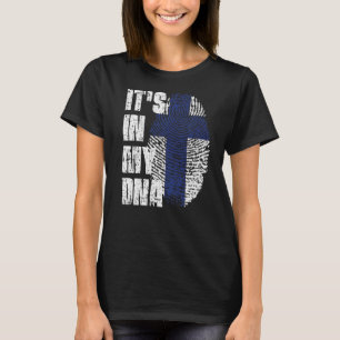 Het staat in mijn Finse DNA vlag T-shirt