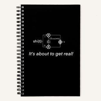 Het staat op het punt echt te worden notitieboek