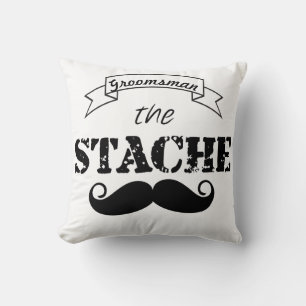 Het Stache Mustache Pattern Kussen