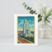 Het stadhuis van Los Angeles Briefkaart (Staand voorkant)