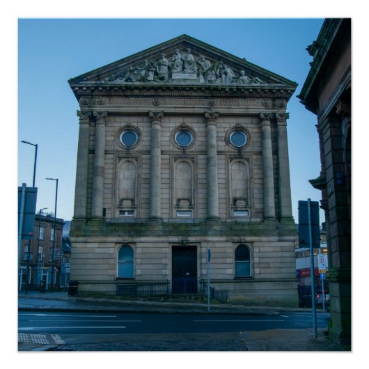 Het stadhuis van Todmorden Perfect Poster (Voorkant)