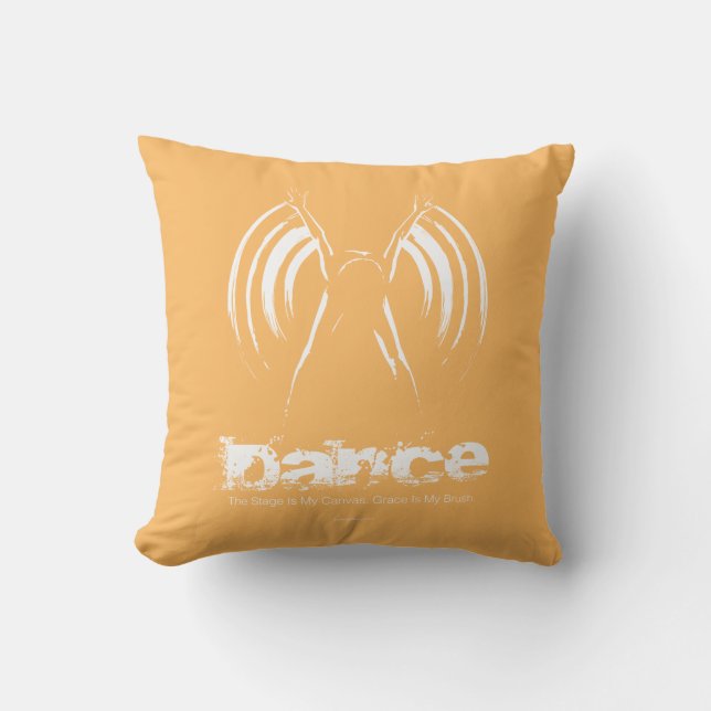 Het stadium is Mijn Canvas (Dance) Kussen (Voorkant)