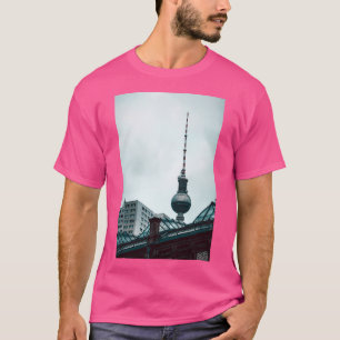 Het stadsbeeld van Berlijn. Alexanderplatz T-shirt