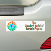 Het standaardmodel voor deeltjesfysica bumpersticker (Op auto)