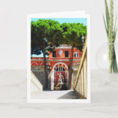 Het standbeeld van Apollo Citaredo, Palazzo Barber Kaart (Voorkant)