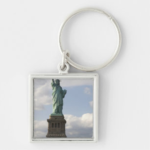 Het Standbeeld van de Vrijheid op Liberty Island i Sleutelhanger