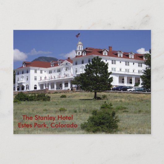 Het Stanley Hotel Briefkaart (Voorkant)