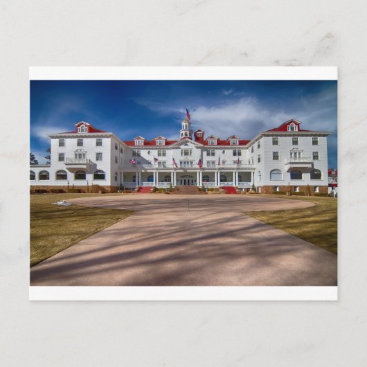 Het Stanley Hotel Briefkaart (Voorkant)