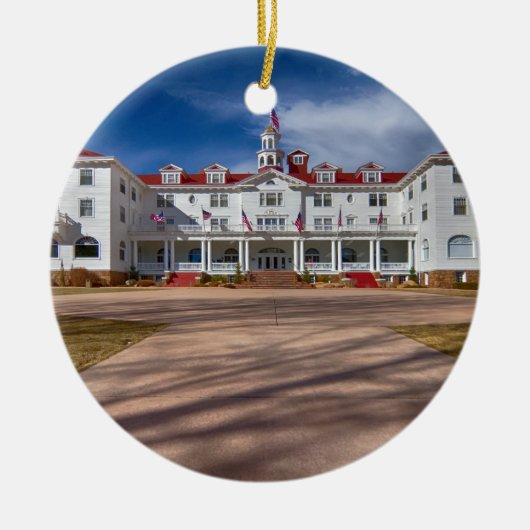 Het Stanley Hotel Keramisch Ornament (Voorkant)