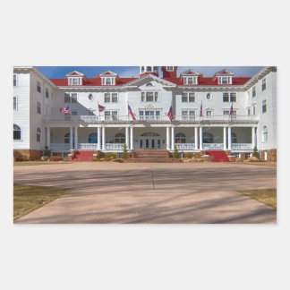 Het Stanley Hotel Rechthoekige Sticker