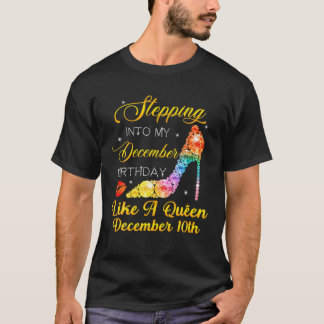 Het stappen in Mijn Decemberdag van de Hoogste Hoo T-shirt