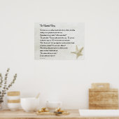 Het Star Fish-verhaal Poster (Keuken)