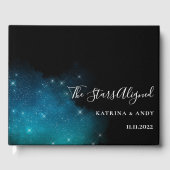Het Stars Alignment Wedding Guestbook Gastenboek (Voorkant)
