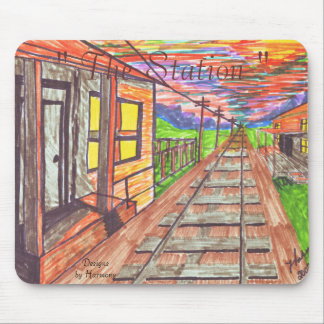 " Het station " Muismat