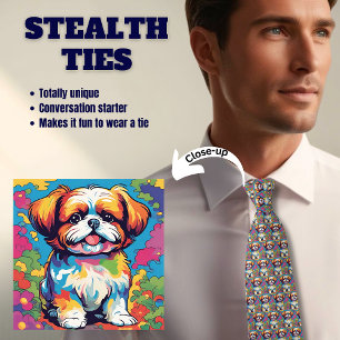 Het stealth Stropdas van het Shitsu Hondenliefhebb