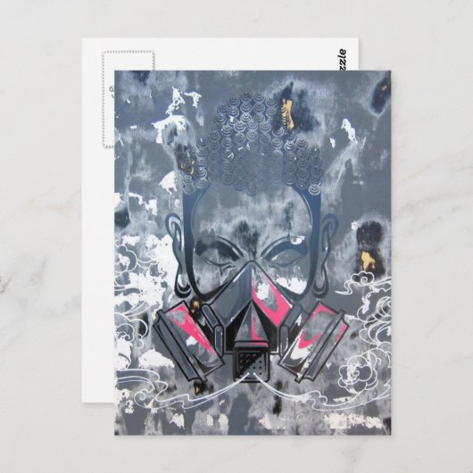 Het stedelijke Reinigen Briefkaart (Voorkant / Achterkant)