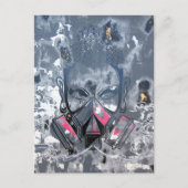 Het stedelijke Reinigen Briefkaart (Voorkant)