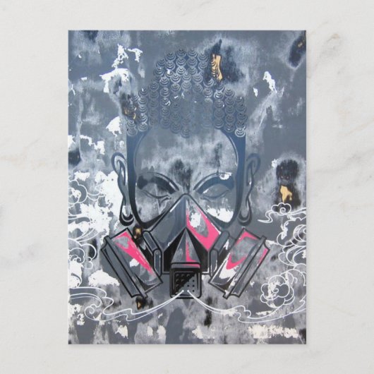 Het stedelijke Reinigen Briefkaart (Voorkant)