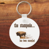 Het stempel is geannuleerd sleutelhanger (Voorkant)