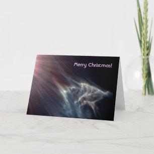 Het sterrelichteffect van de ster/Pleiades van de Feestdagen Kaart