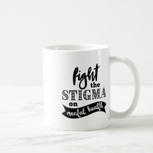 Het stigma mentale gezondheidsbewustzijn mentale p koffiemok