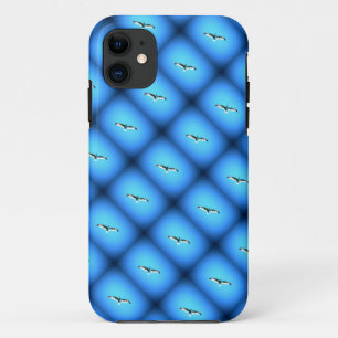 het stijgende hoesje van het zeemeeuwpatroon