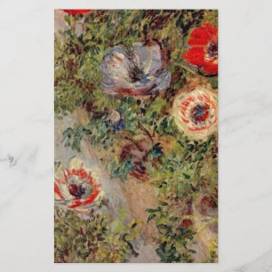 Het Stilleven van Claude Monet met de Giften van h Briefpapier