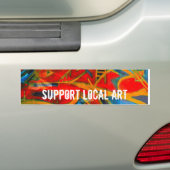 Het Stolen Kiss afbeelding 1 Bumpersticker (Op auto)