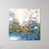 Het Storm Abstract schilderen van kunst Canvas Afdruk (Voorkant)