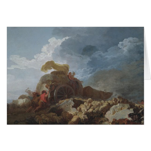 Het Storm, c.1759 (Voorkant Horizontaal)
