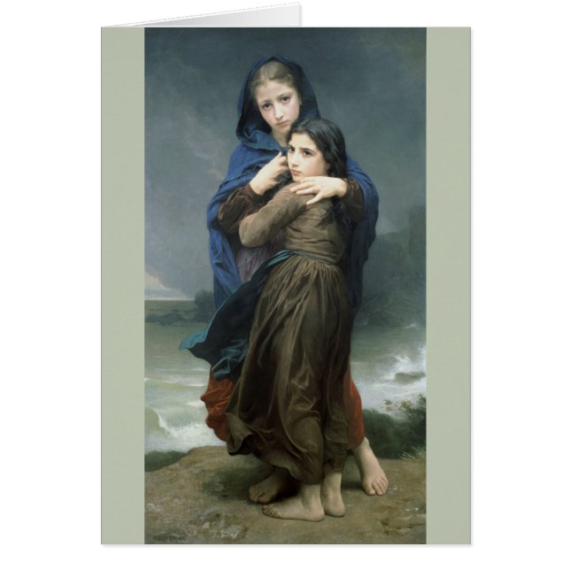Het Storm (L'Orage) van Bouguereau (Voorkant)