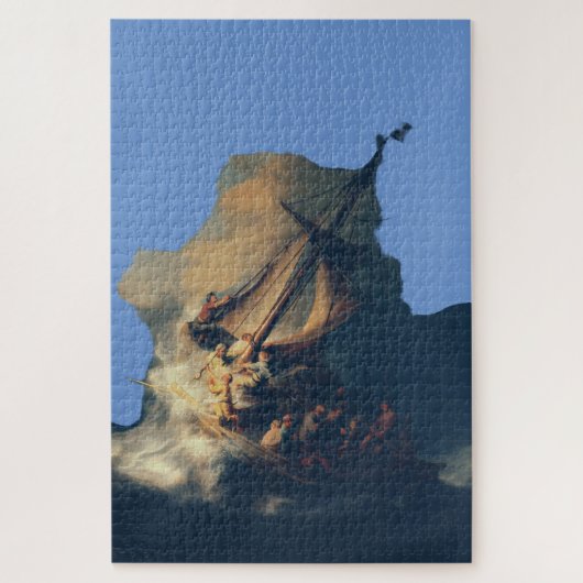 Het Storm op het Zee van Galilea Legpuzzel (Verticaal)