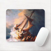 Het Storm op het Zee van het schilderen van Galile Muismat (Met muis)