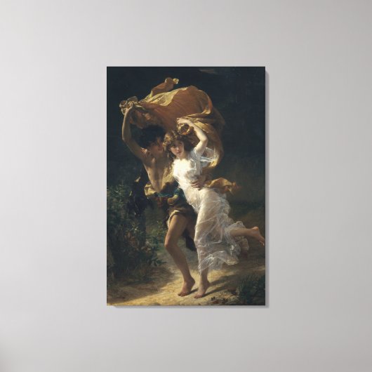 Het Storm - Pierre-Auguste Cot Canvas Afdruk (Voorkant)