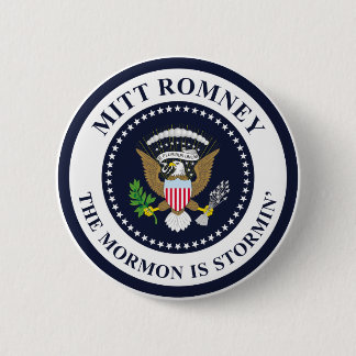 Het Stormin' Mormon Ronde Button 5,7 Cm