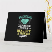 Het straffen van mensen is verboden op grappige Sa Kaart (Gele Bloem)