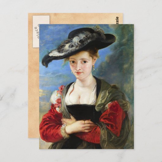 Het strakke Pet Peter Paul Rubens meesterwerk Briefkaart (Voorkant / Achterkant)
