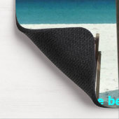 Het strand belt muismat (Hoek)