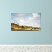 Het strand bij Egmond-an-Zee Canvas Afdruk (Insitu (Houten vloer))