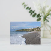 Het strand bij Scalea Briefkaart (Staand voorkant)