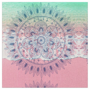 Het strand Boheemse mandala van de zomer Stof