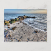 Het strand Briefkaart (Voorkant)