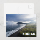 Het strand briefkaart (Voorkant / Achterkant)
