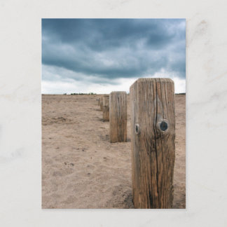 Het strand briefkaart