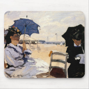 Het strand in Trouville Muismat