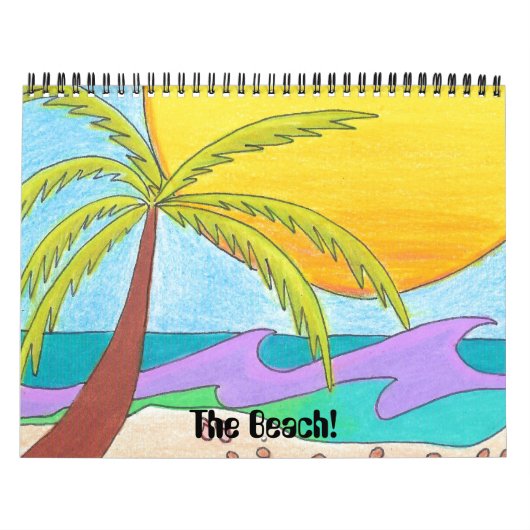 Het strand! Kalender (Hoes)