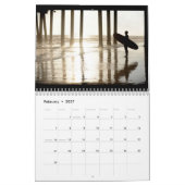 Het strand kalender (Feb 2027)