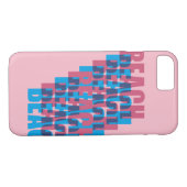 Het strand roept... Case-Mate iPhone case (Achterkant (Horizontaal))